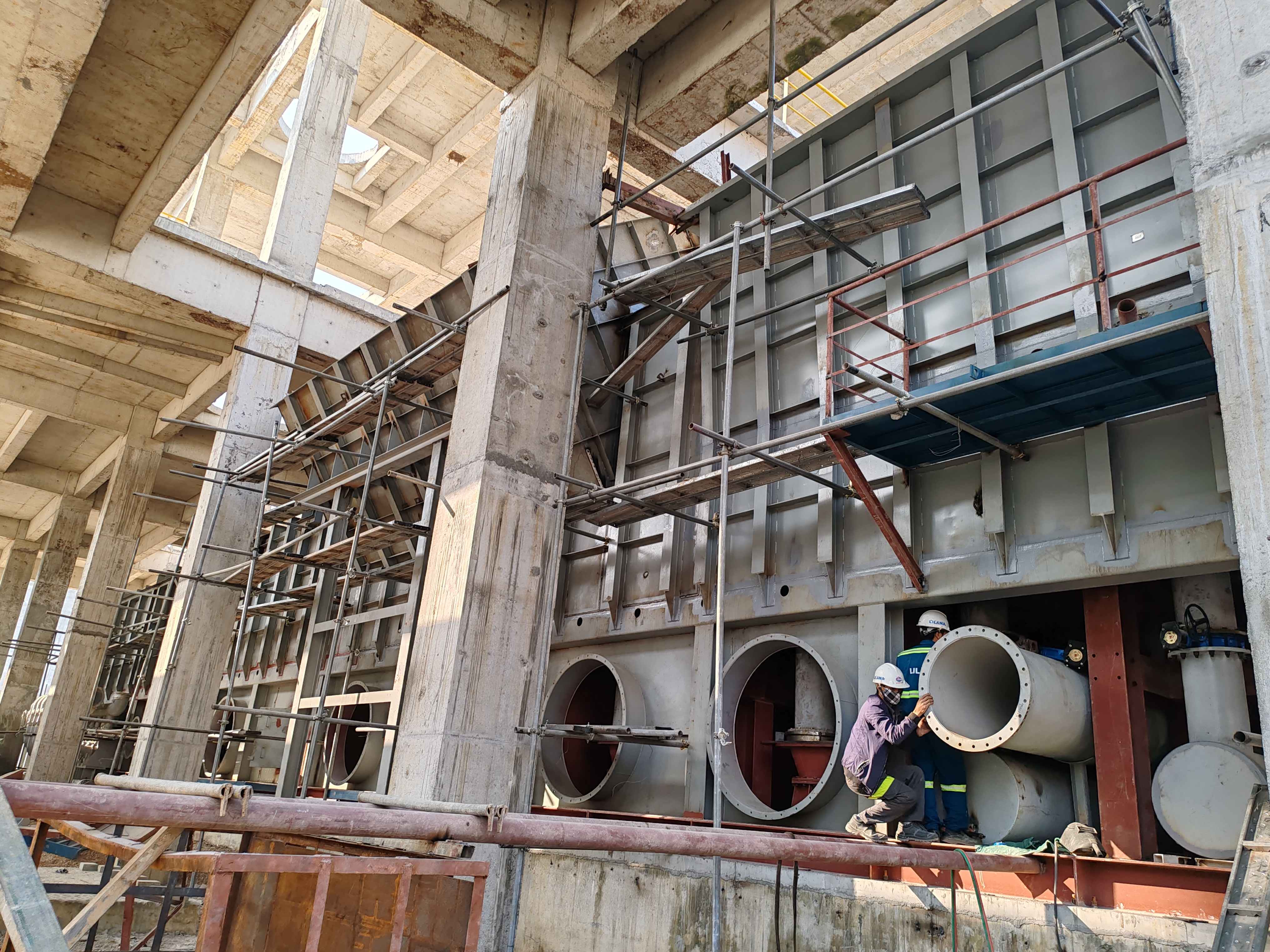 非標(biāo)水泥廠設(shè)備構(gòu)件