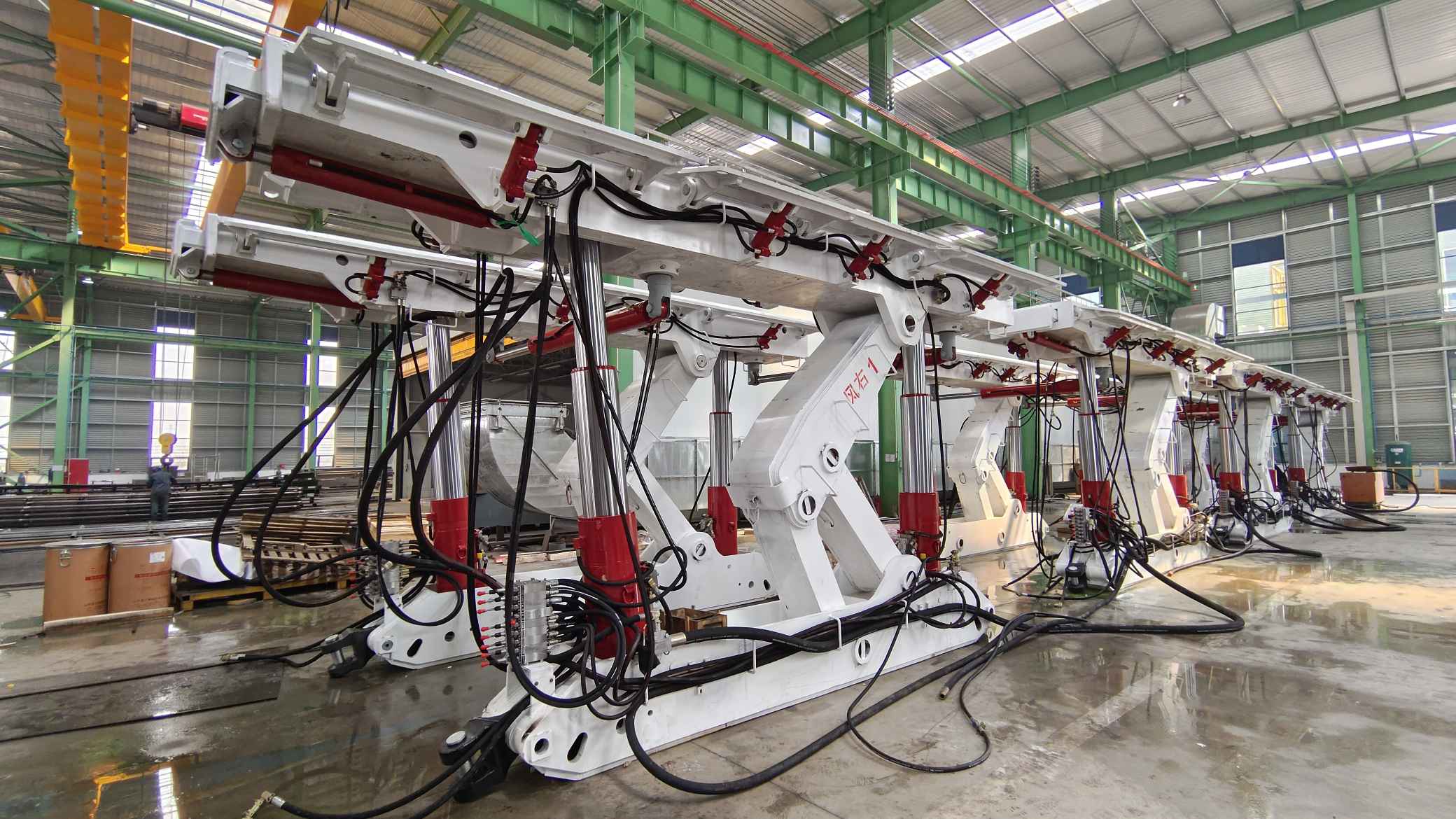 煤礦巷道支架鋼構件加工制作